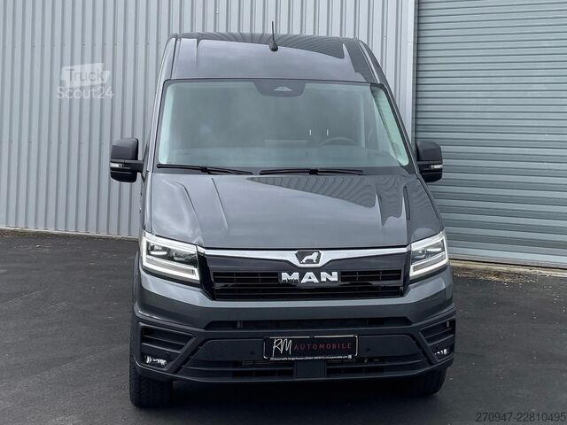 Høy tak varebil MAN TGE 3.200 L3H3 Kasten 4x4 CAMPER HL DREHSITZ AHK