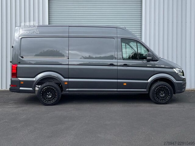 Høy tak varebil MAN TGE 3.200 L3H3 Kasten 4x4 CAMPER HL DREHSITZ AHK