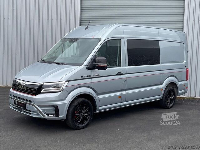 Komercijalno vozilo sa visokim krovom MAN TGE 3.200 L3H3 MIXTO 4x4 Individual S AHK LED