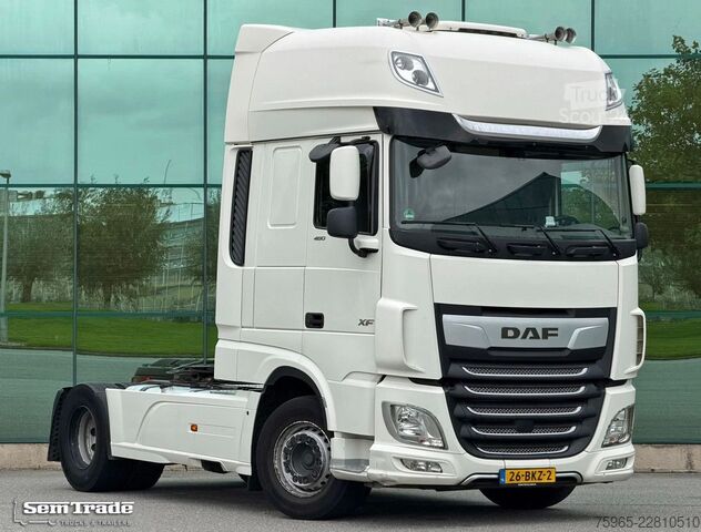 Standardni tegljač DAF XF 480 MX13 FT SSC 2x TANKS PARK AIRCO FULL SPOI