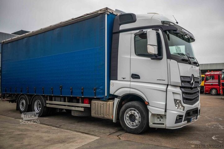 Plachta MERCEDES ACTROS 2548-6X2+E6+VOITH-(+remorque: +5.000 € )