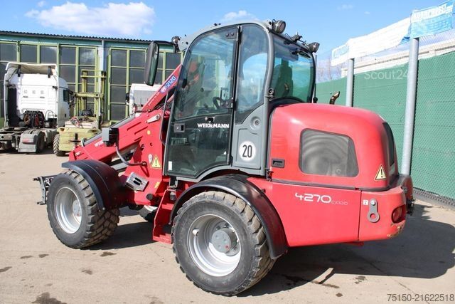 Chargeuse sur pneus WEIDEMANN 4270 CX100 T - TELESKOPLADER Nr.: 013