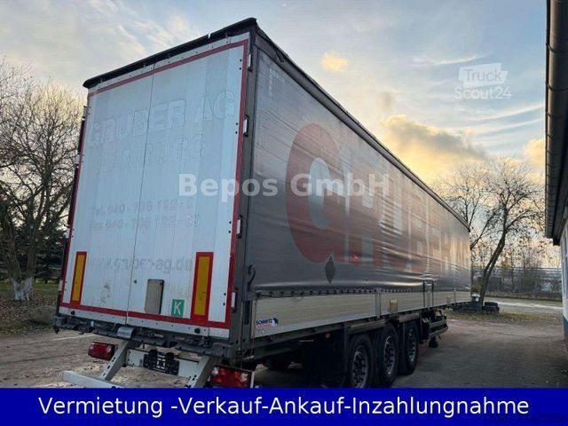 Open semitrailer SCHMITZ CARGOBULL SCS 24/L 13.62  E DB-Bahnverladung-Bordwandsider