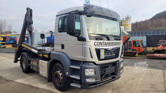 Absetzkipper LKW MAN TGS 18.440 Palfinger PAK 13 M Kupplun