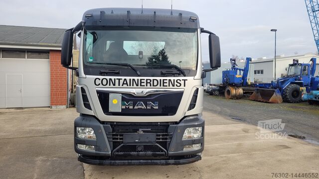 Absetzkipper LKW MAN TGS 18.440 Palfinger PAK 13 M Kupplun