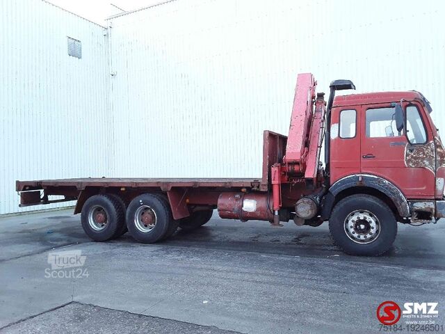 Plateforme de chargement ouverte Mercedes SK 2635 6x4 +marrel 1703