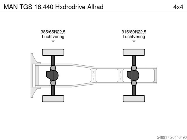 MAN TGS 18.440 Hxdrodrive Allrad MAN TGS 18.440 Hxdrodrive Allrad