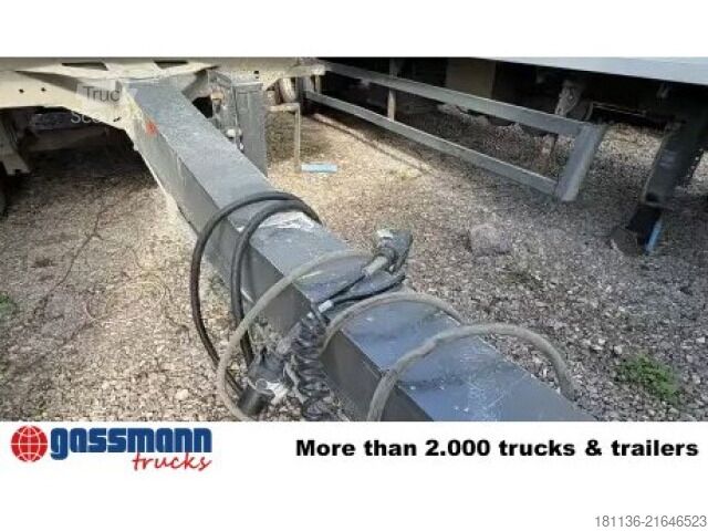 Trīspusējā pašizgāzēja piekabe Meiller MZDA 18/23 B, Bordmatik, Stahlbordwände, ca. 9m³