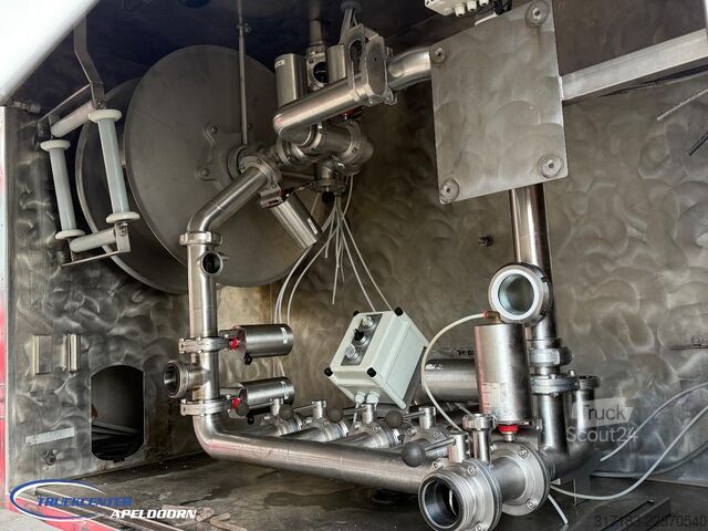 Tankbil Scania R580 V8 NGS Retarder, 15000 Liter - RVS tank