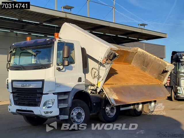 Benne DAF CF 510 8X4 12m3 2-side tipper Big-Axle steelsus...