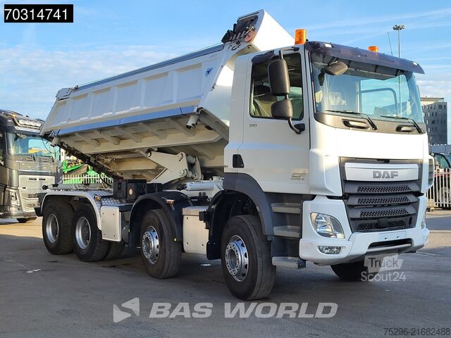 Benne DAF CF 510 8X4 12m3 2-side tipper Big-Axle steelsus...