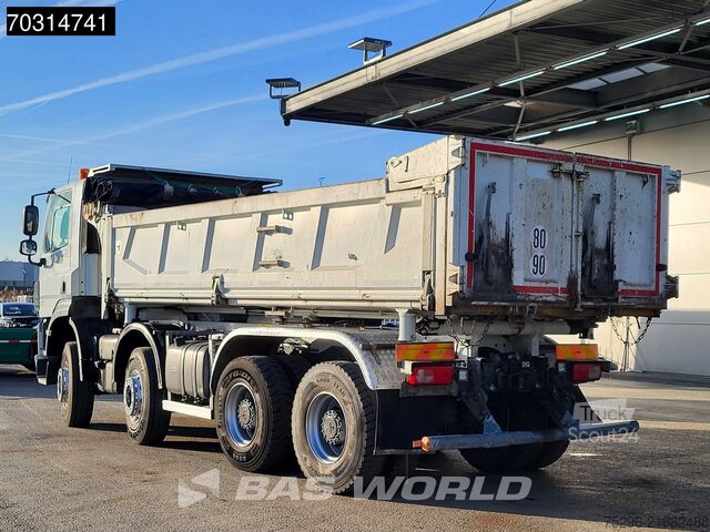 Benne DAF CF 510 8X4 12m3 2-side tipper Big-Axle steelsus...