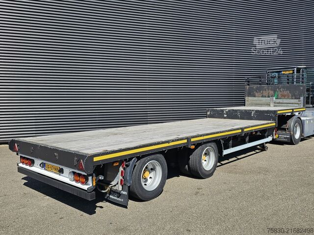 Tieflader Pacton SXD 232 / 2 AXLE SEMI TRAILER