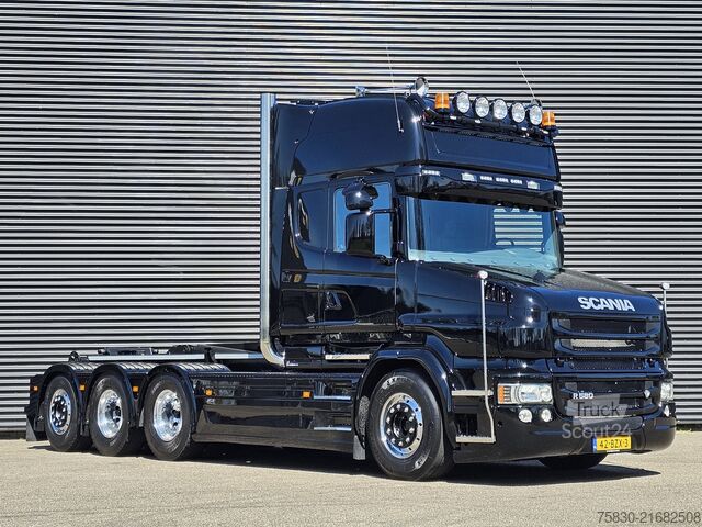 Système de bras à crochet Scania T580 8x4*4 / TORPEDO / HOOKLIFT / ABROLKIPPER