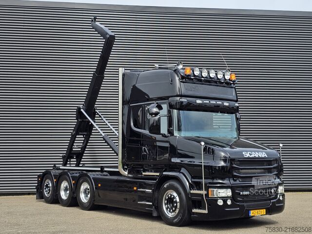 Système de bras à crochet Scania T580 8x4*4 / TORPEDO / HOOKLIFT / ABROLKIPPER