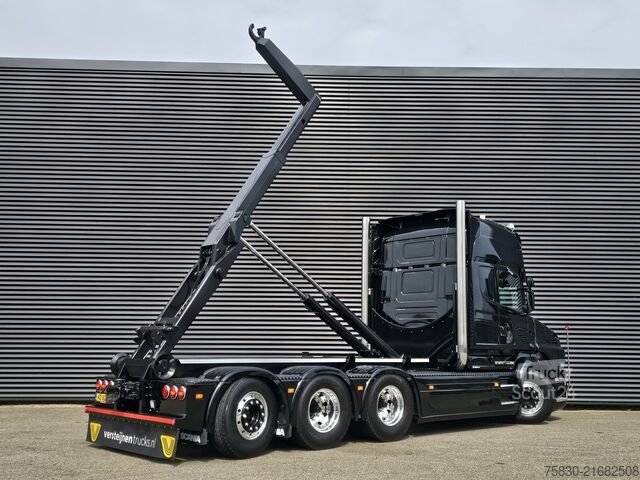 Système de bras à crochet Scania T580 8x4*4 / TORPEDO / HOOKLIFT / ABROLKIPPER