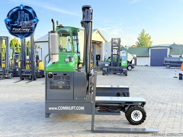 Wózek widłowy czterokierunkowy Combilift C4000 GAS DUPLEX 4050 WIDE POSITIONER