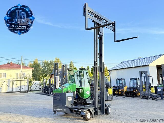 Wózek widłowy czterokierunkowy Combilift C4000 GAS DUPLEX 4050 WIDE POSITIONER