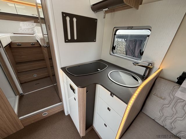 Yarı entegre karavan BÜRSTNER Limited T 727 G Hubbett, Markise, SAT/TV, Radio