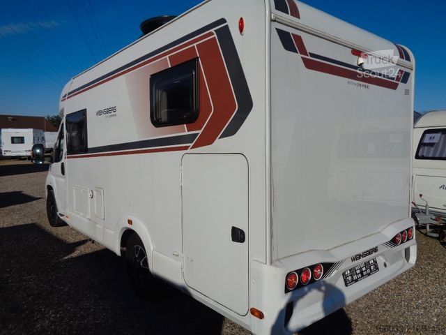 Pusiau integruotas kemperis WEINSBERG CaraCompact 600 MEG Pepper *Extras*