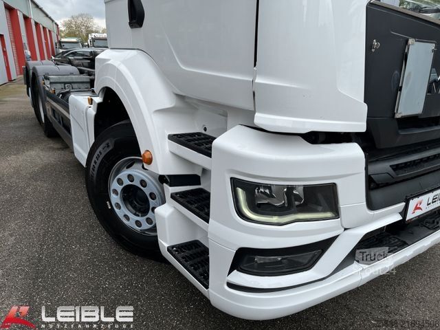 Camion benne à bras amovible MAN TGS 26.470 6x2-4BL*Hyva Haken*171 TKM*Kamera*