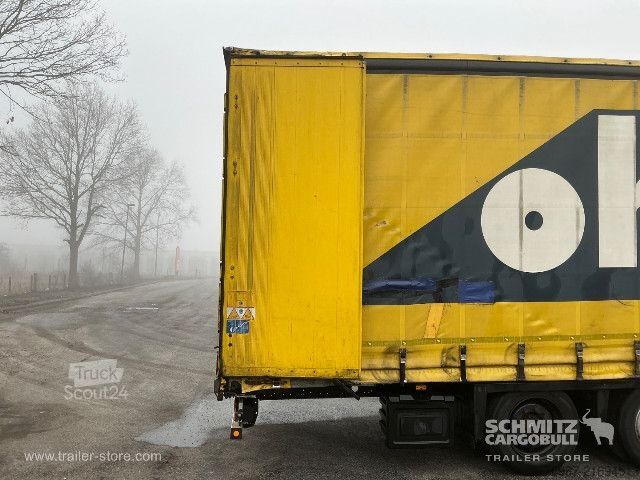 Åben sættevogn med presenning Schmitz Cargobull Curtainsider Mega