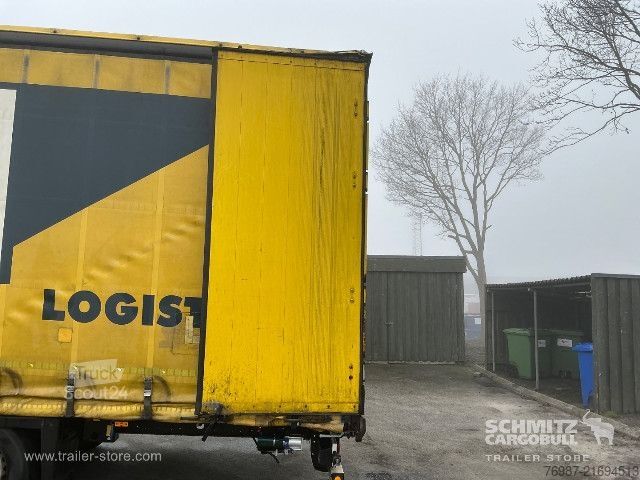 Åben sættevogn med presenning Schmitz Cargobull Curtainsider Mega