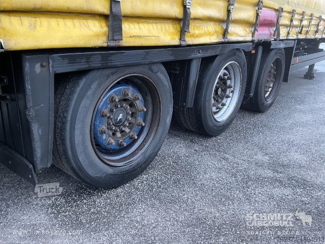 Åben sættevogn med presenning Schmitz Cargobull Curtainsider Mega