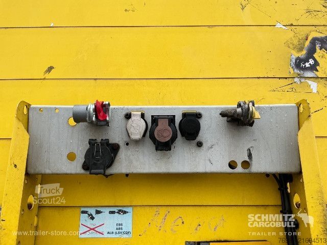 Åben sættevogn med presenning Schmitz Cargobull Curtainsider Mega