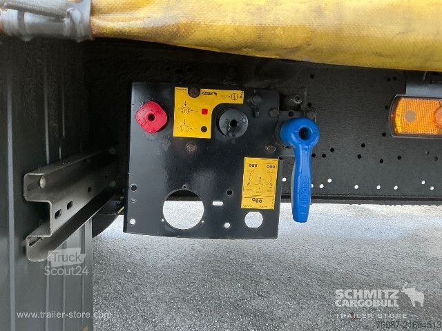 Åben sættevogn med presenning Schmitz Cargobull Curtainsider Mega