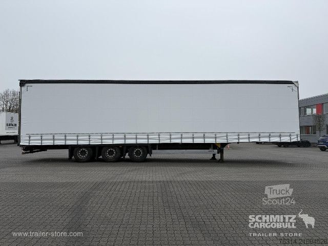 Atvira puspriekabė su tentu Schmitz Cargobull Curtainsider Mega Getränke
