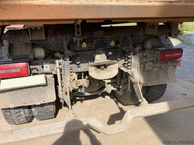 Three-sided tipper truck MAN TGS 35.510 8x4 BB Kipper Meiller Bordmatic *AHK