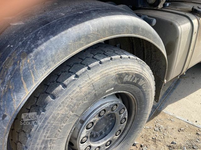 Three-sided tipper truck MAN TGS 35.510 8x4 BB Kipper Meiller Bordmatic *AHK