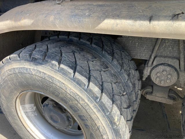 Three-sided tipper truck MAN TGS 35.510 8x4 BB Kipper Meiller Bordmatic *AHK