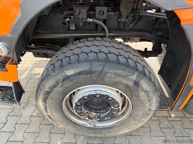 Three-sided tipper truck MAN TGS 35.510 8x4 BB Kipper Meiller Bordmatic *AHK