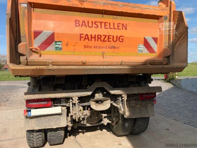 Tipper truck MAN TGS 35.510 8x4 BB Kipper Meiller Bordmatic *AHK