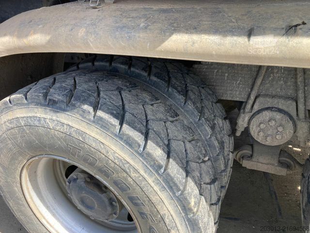 Tipper truck MAN TGS 35.510 8x4 BB Kipper Meiller Bordmatic *AHK