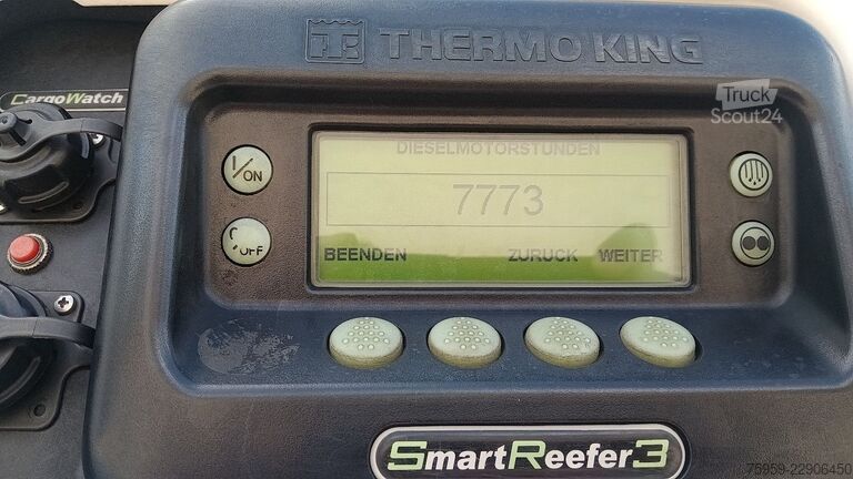 Chladírenský návěs KRONE SDR27eL4 ThermoKing SLX300 7773h BlumenbrDoppels