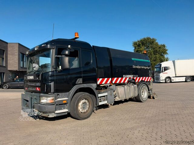 Gatusopmaskin SCANIA P94 GB 4x2 NA 230 Kehrmaschine