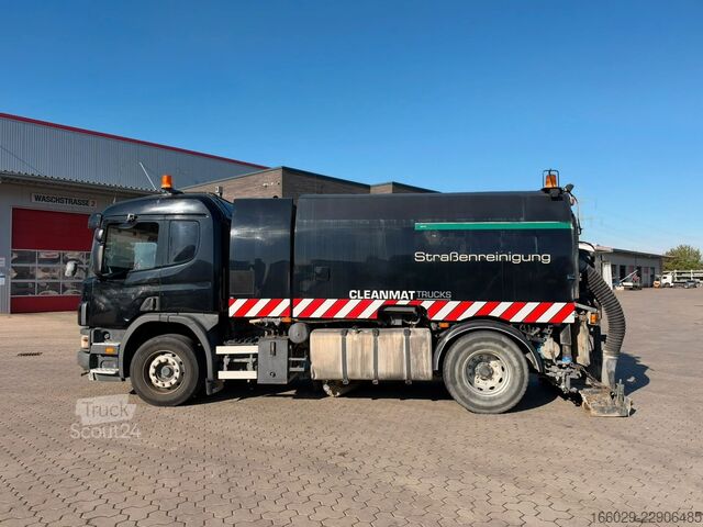 Gatusopmaskin SCANIA P94 GB 4x2 NA 230 Kehrmaschine