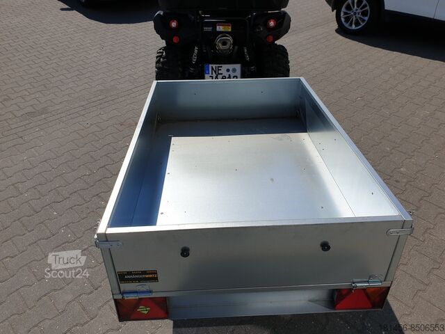 Autotransporter Anhänger Neptun Trailer leichter kleiner ATV Quad Rasenmäher Anhänger DUUO City 400 Neu verfügbar