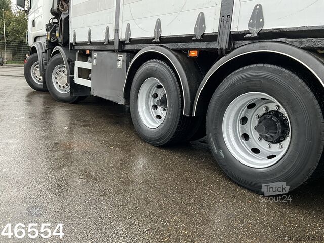 Kamion sa kranom Scania R500 V8 8x4 Manual Hiab 42 Tonmeter laadkraan +...