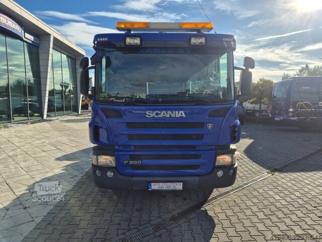 Šasija sa taksijem Scania P280 4x2 DB - FRAME - PTO