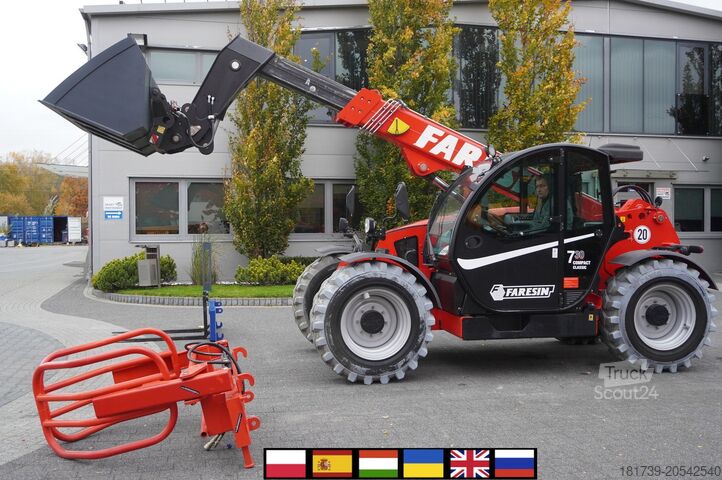 Телескопичен манипулатор Faresin 730C Classic 55 / 550 MTH !!! / 7 m reac