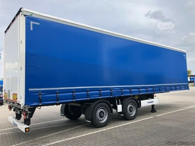Semi-remorque bâchée Krone City Profi Liner SZP 18 eLNZ4-CS