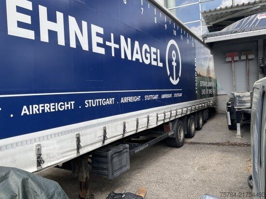 Öppen semitrailer med kapell KöGEL MEGA TRAILER 15.00 LANG, SAF, HUBDACH, MIETKAUF MGL.