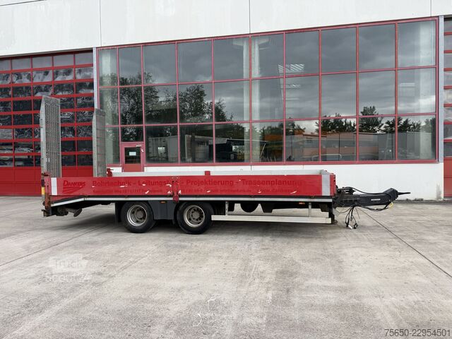Remolque de plataforma baja  tt  19 t Tandemtieflader