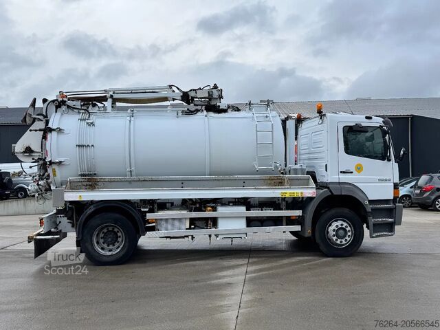Vehículo de succión Mercedes-Benz ATEGO 1828 + IPSAM 9000L KOLKENZUIGER