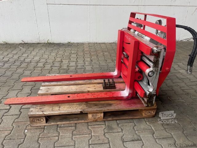 Haarukkapuristimet Durwen DUZ15 (drehbar 360°)