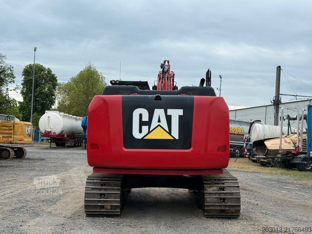 Lánctalpas kotrógép CATERPILLAR 320E Kettenbagger *Abbruch *Long Arm *Hubkabine